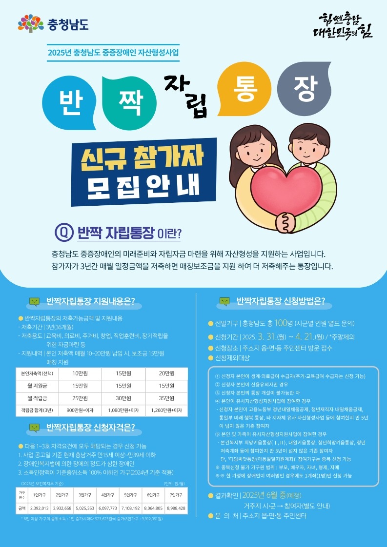 2025년 충청남도 중증장애인 자산형성지원사업 홍보물_1.jpg